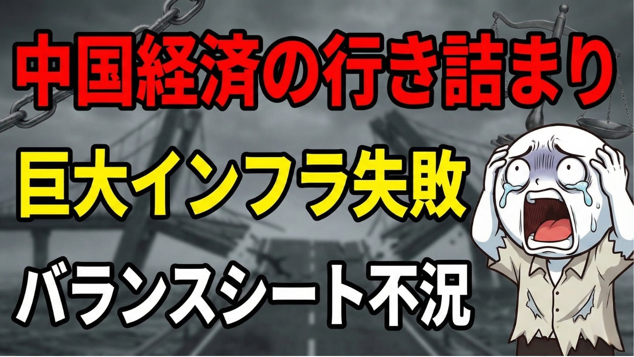 終わる中国の覇権：一帯一路の失敗と迫り来るバランスシート不況の真実 | 経済の視点