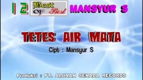 MANSYUR S   TETES AIR MATA no vocal karaoke