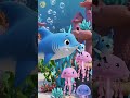 Baby Shark Song 🦈 | Fun Kids Song with Actions | Nursery Rhymes &amp; Baby Songs