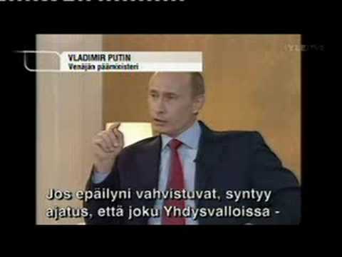 Video: Putin puhui henkilökohtaisista asioistaan