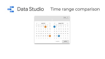 Time range comparison - Reporting in Data Studio
