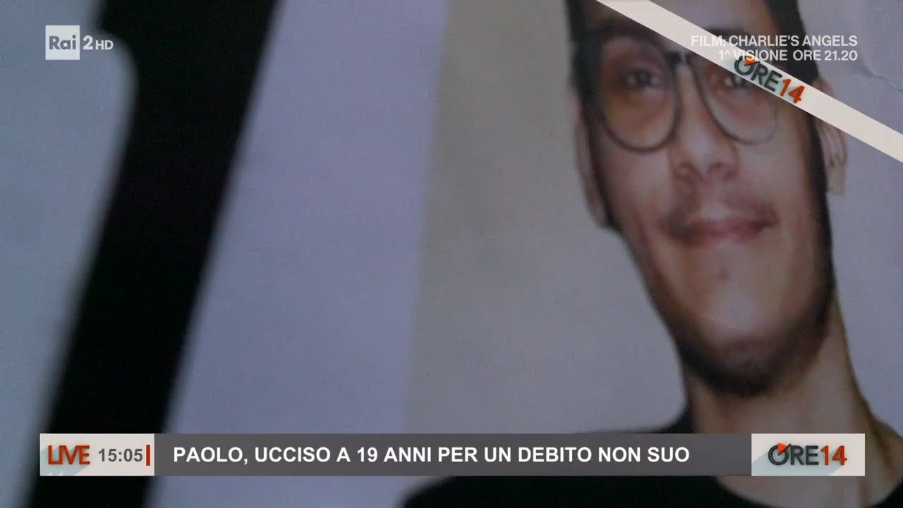 Paolo Stasi, ucciso a 19 anni per un debito non suo - Ore 14 del 03/01/2023