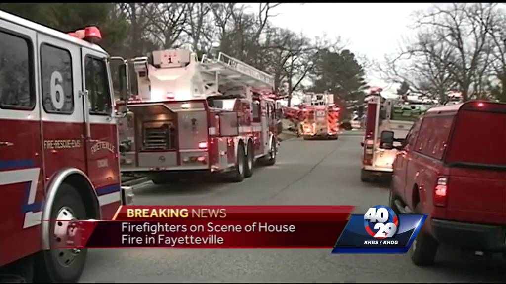 Breaking News 2 escape house fire in Fayetteville YouTube