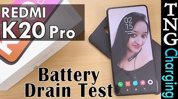 Redmi K20 Pro - Battery Drain Test(1 Day Heavy Use)
