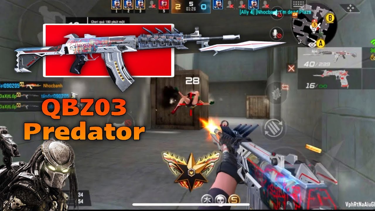 CrossFire:Legends | Trải nghiệm QBZ03 Predator - Quái Thú Vô Hình