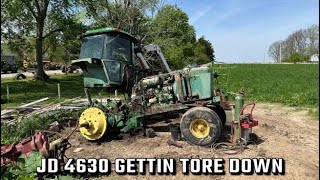 Time to tear the cab off this John Deere 4630… Auction results for stuff I sold the past week!