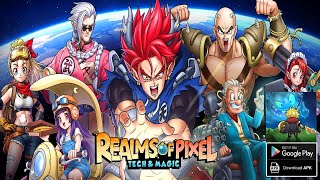 Realms Of Pixel Tech Magic Gameplay - Rpg Android