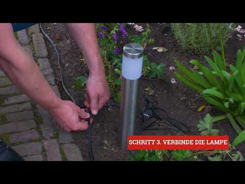 Video: Garten Dekorative Beleuchtung