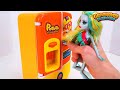 Teach Kids Food Names with Pororo Refrigerator and Paw Patrol!