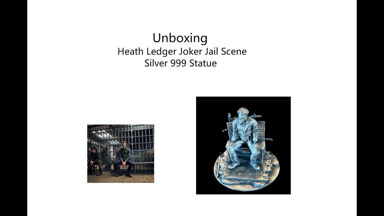 Unboxing Gold Spartan, Heath Joker Silver Statue