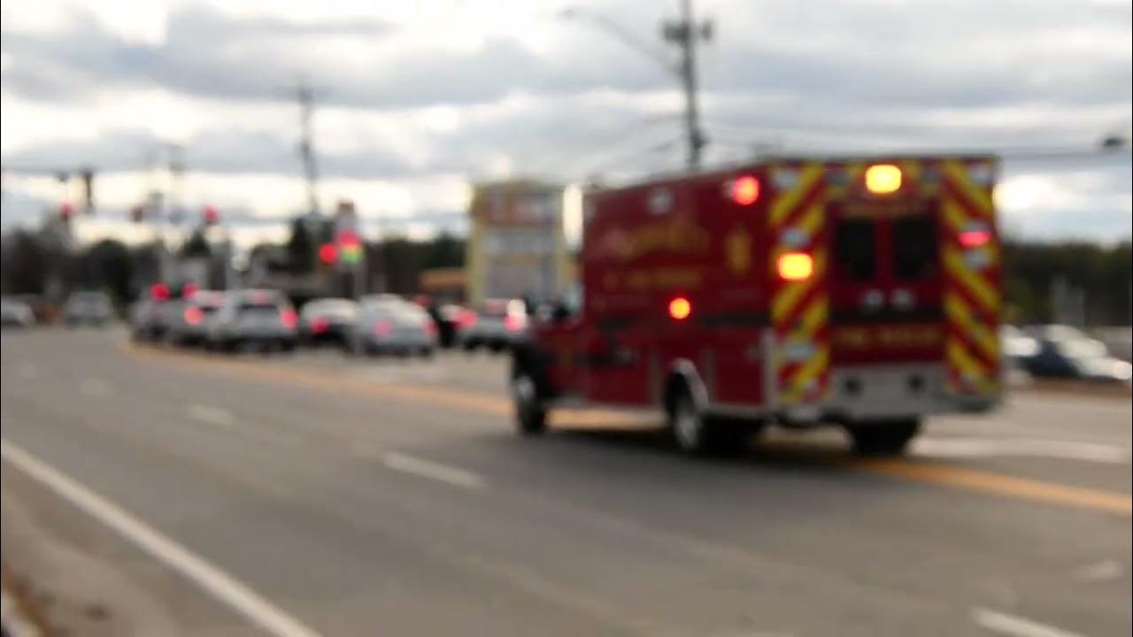 Hooksett NH Fire Department Ambulance 2 Responding 12192023 YouTube