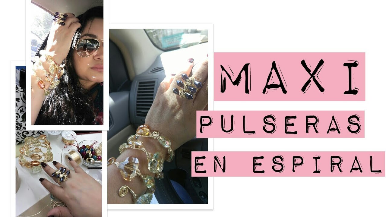 MAXI PULSERA EN ESPIRAL (BISUTERIA)