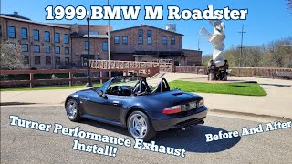 1999 BMW M Roadster - Installing the Turner Performance Exhaust!!
