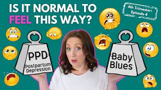 BABY BLUES or POSTPARTUM DEPRESSION? New moms NEED to watch! (Episode 4: The 4th Trimester Series)