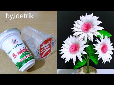 Video: Cara Membuat Bunga Kadbod Bergelombang
