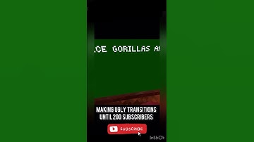 Making ugly transitions until 200 subscribers#shorts #edits