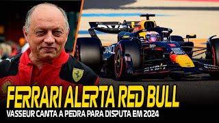 RED BULL FORA DA ZONA DE CONFORTO, ALERTA FERRARI