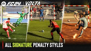 EA SPORTS FC 24 | Volta Football All Signature Penalty Styles