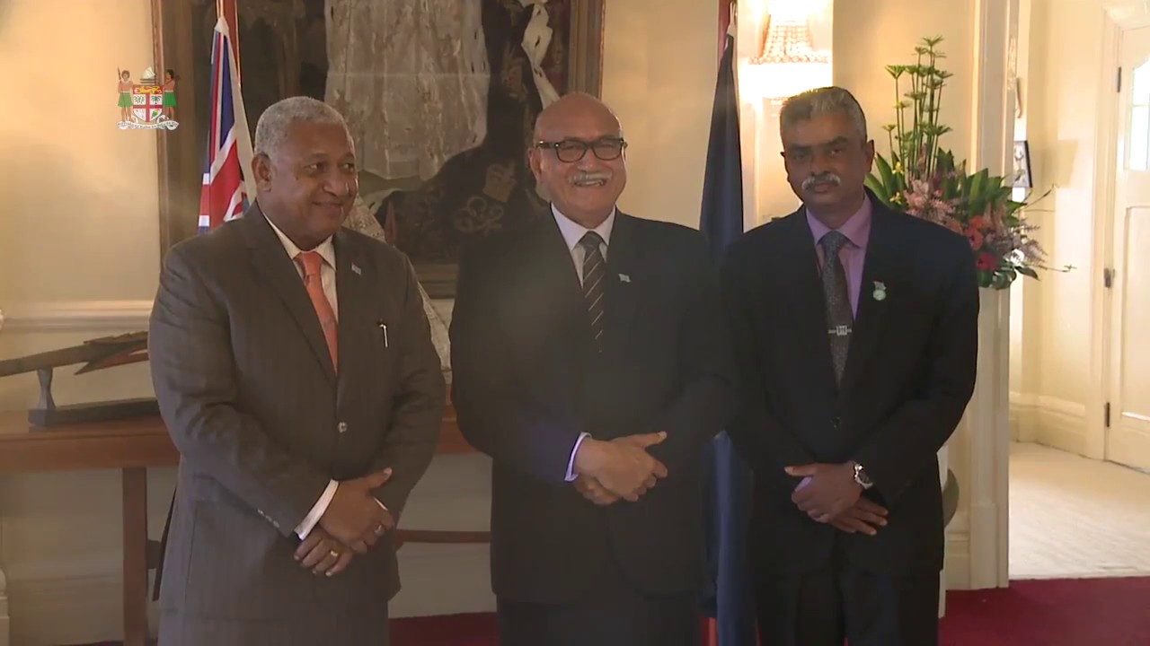 Fijian President officiates the Swearing-In Ceremony for Assistant ...