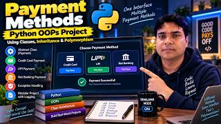 Python OOP Project: Payment Processing System | Abstract Classes, Inheritance & Runtime Polymorphism
