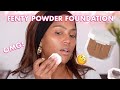 Wait a minute... Fenty Powder Foundation Review | makeupshayla