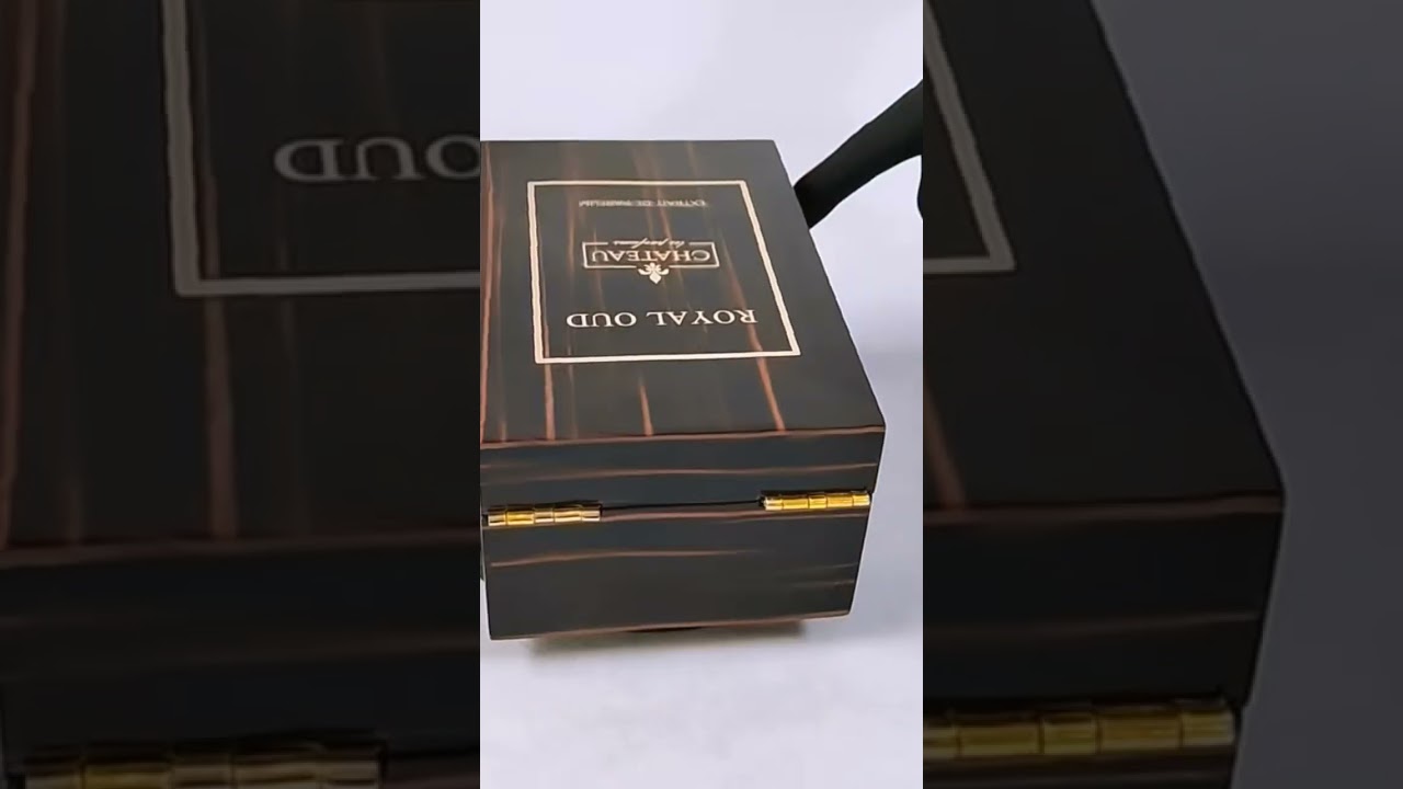 **木製♡菫のパフュームbox風** Custom Wooden Perfume Box Wooden Fragrance Box # Luxury Gift Box