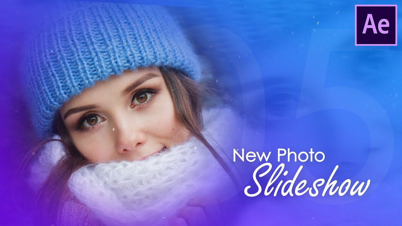 New Photo Slideshow In After Effects After Effects Tutorial Youtube