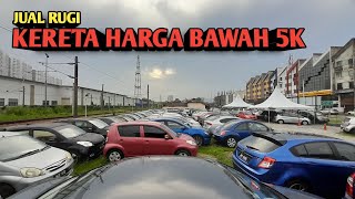 JUAL RUGI KERETA HARGA BAWAH 5K