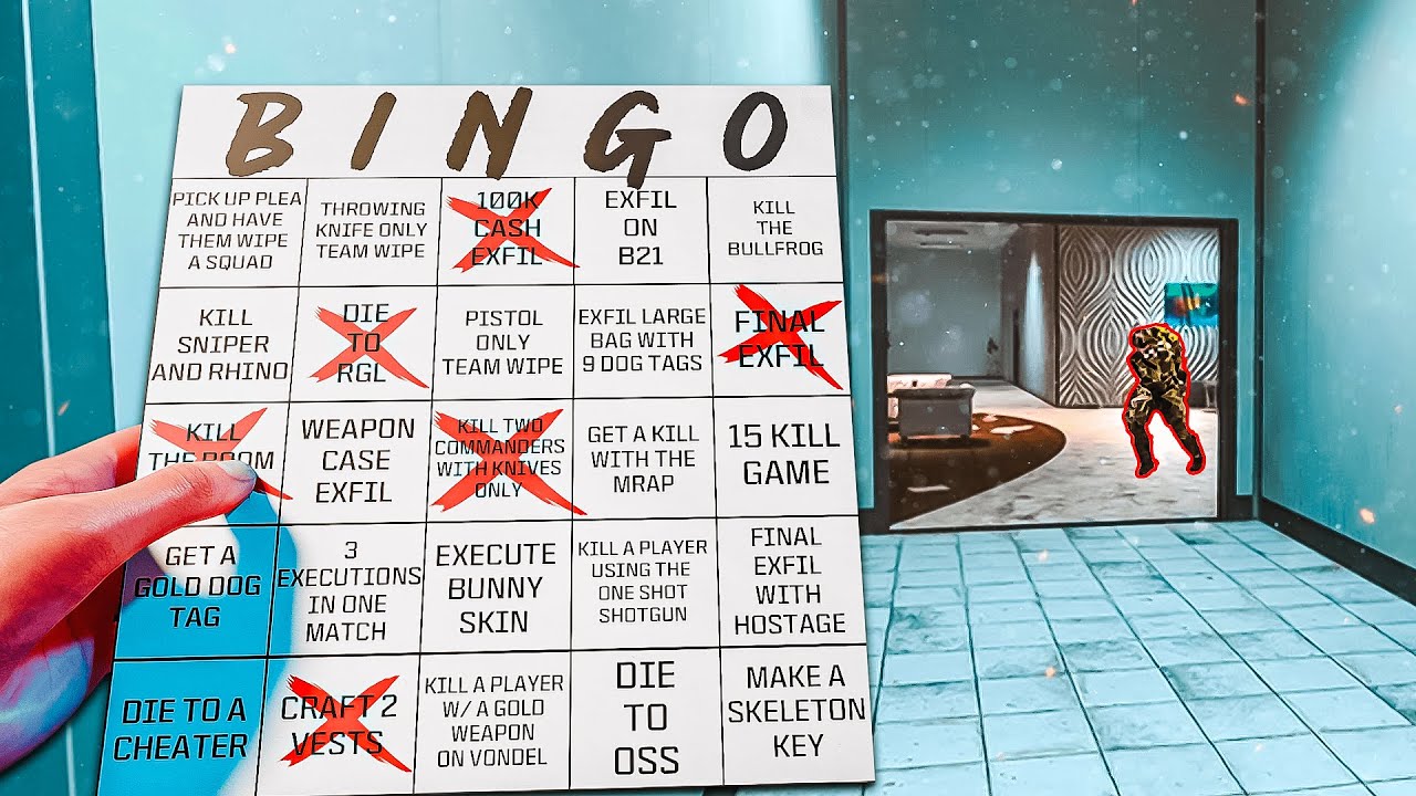 Cheaters Ruined my DMZ Bingo Game