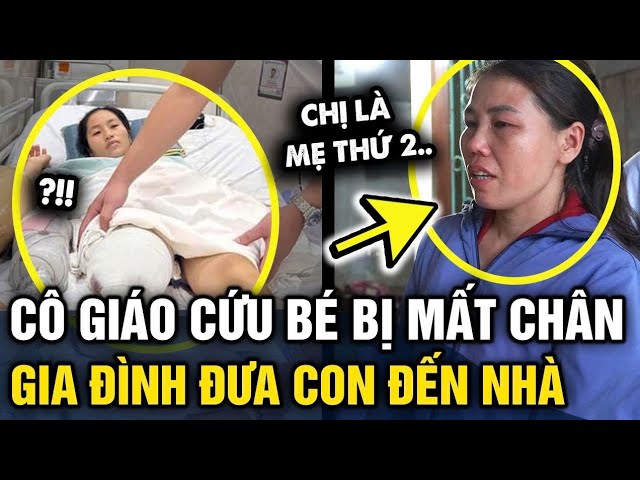 Vụ cô giáo BỊ MẤT CHÂN vì lao ra cứu cháu bé 2 tuổi, gia đình đến nhà BÀY TỎ BIẾT ƠN | Tin 3 Phút