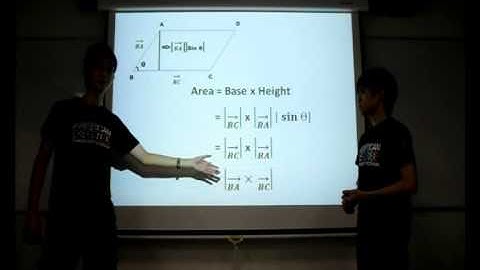 Calculus III 12.4 Cross Product