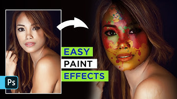 How to make face paint effect in photoshop | photoshop effects for pictures
