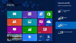 Windows 8 Tips Trucos Secretos  - 22 Usar Dos Pantallas, Interfaz metro y el Escritorio