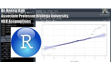 MULTIPLE  LINEAR REGRESSION ( MLR ) DIAGNOSTIC TESTS IN R STUDIO