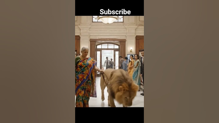 Ek sher bank mein ghus gaya! 😮 #Viral #Sher #BankMeinSurprise