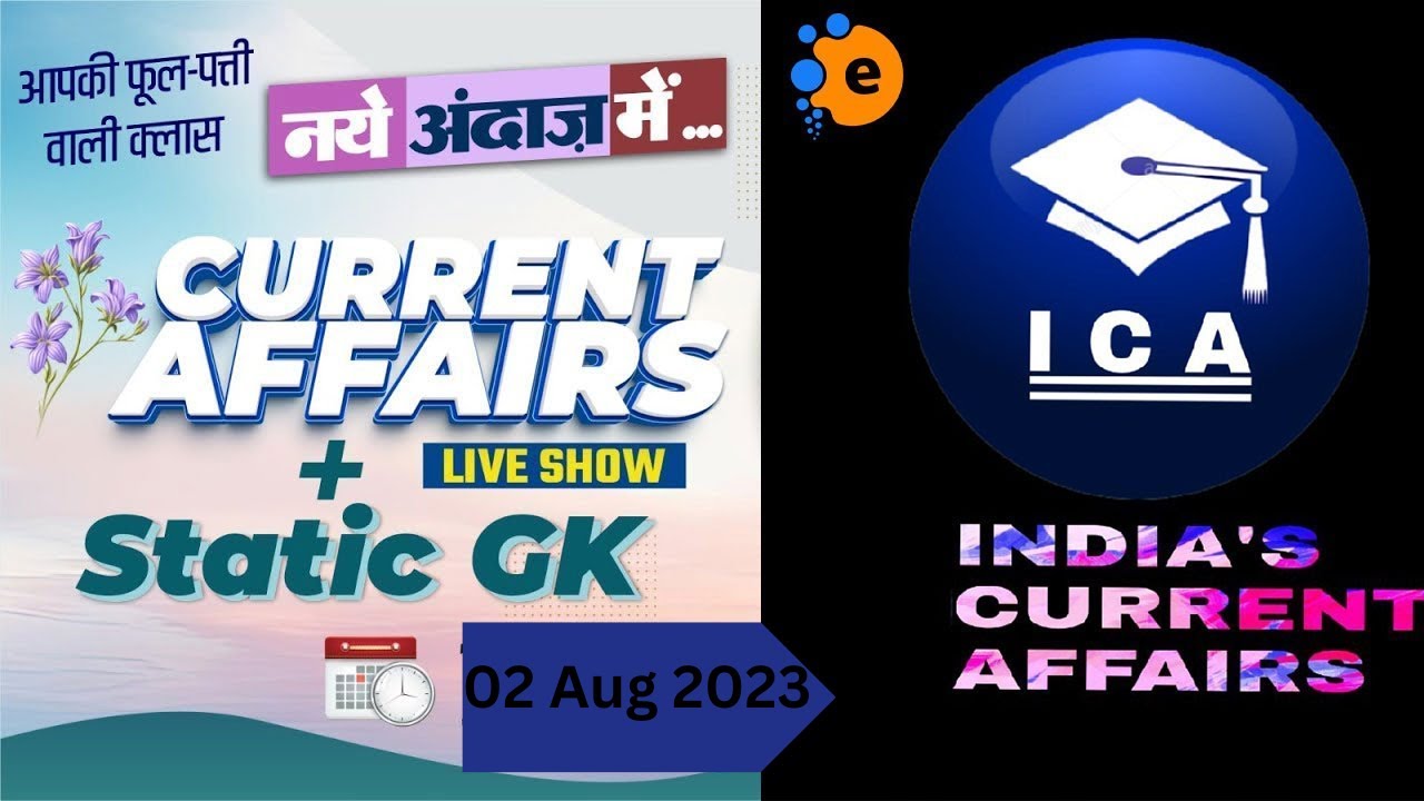 2 August 2023 Current Affairs | Daily Current Affairs | Important ...