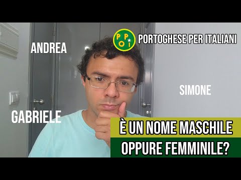 Video: Nomi maschili e femminili portoghesi