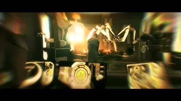 Adam Jensen as Robocop Deus Ex Human Revolution