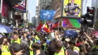 HKong protesters gather on China National Day
