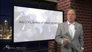 Are LOI's, letters of intent, binding?