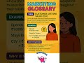 Marketing  Word of the Day –customer lifetime value  | marketing Glossary Shorts