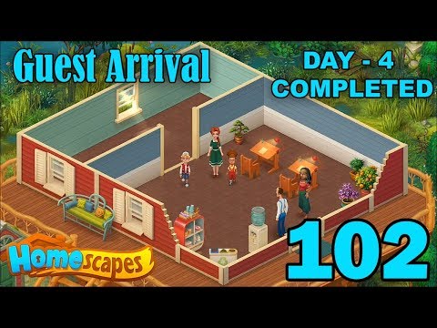 Homescapes Story Walkthrough Gameplay - Lake House Guest Arrival - Day 4 Completed - Part 102