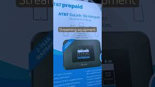 Streaming Equipment #streamer #streaming #irl #att #5g #5ghotspot