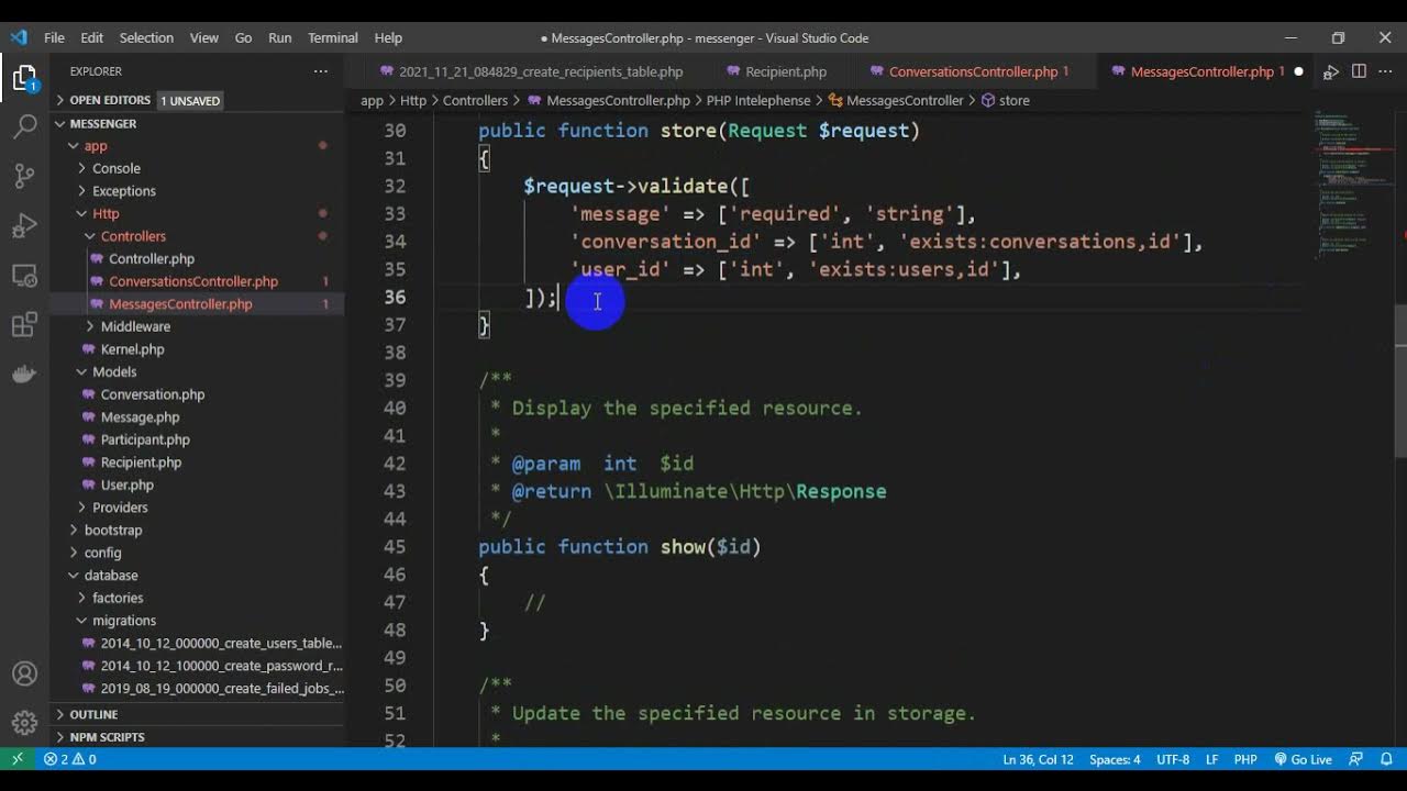 03 - Messenger App: Back-end Controllers and Routes - YouTube