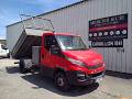 IVECO IS35 BENNE SIMPLE CABINE COFFRE IVECO 35C12 AN2017 153931KM