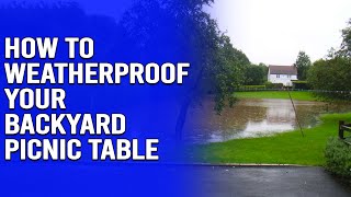 How to Weatherproof Your Backyard Picnic Table - 3 Simple Steps by Trim That Weed - Your Gardening Resource 12 views 22 hours ago 2 minutes, 22 seconds