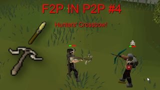 OSRS Pking | 40 Atk F2P In P2P! | #4 Hunters Crossbow!