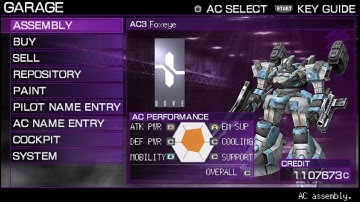 Armored Core Silent Line Portable - recyclomaster