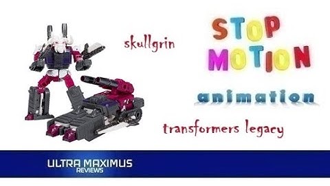 🎬  Skullgrin Transformers Legacy Stop Motion Animation