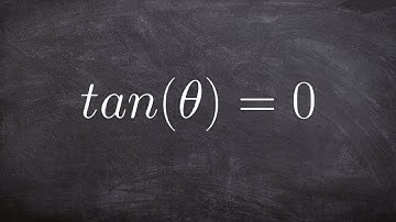 Evaluate for Theta Between 0 and 2pi ex 4,  tanθ = 0